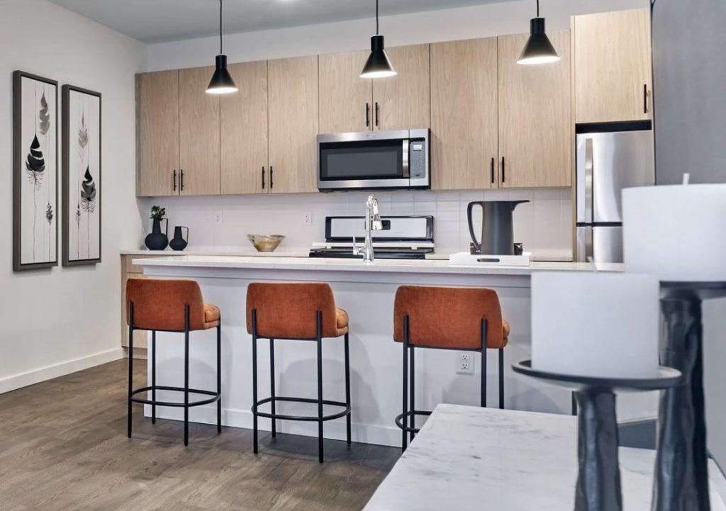 The Gables Two Bedroom Model Kitchen