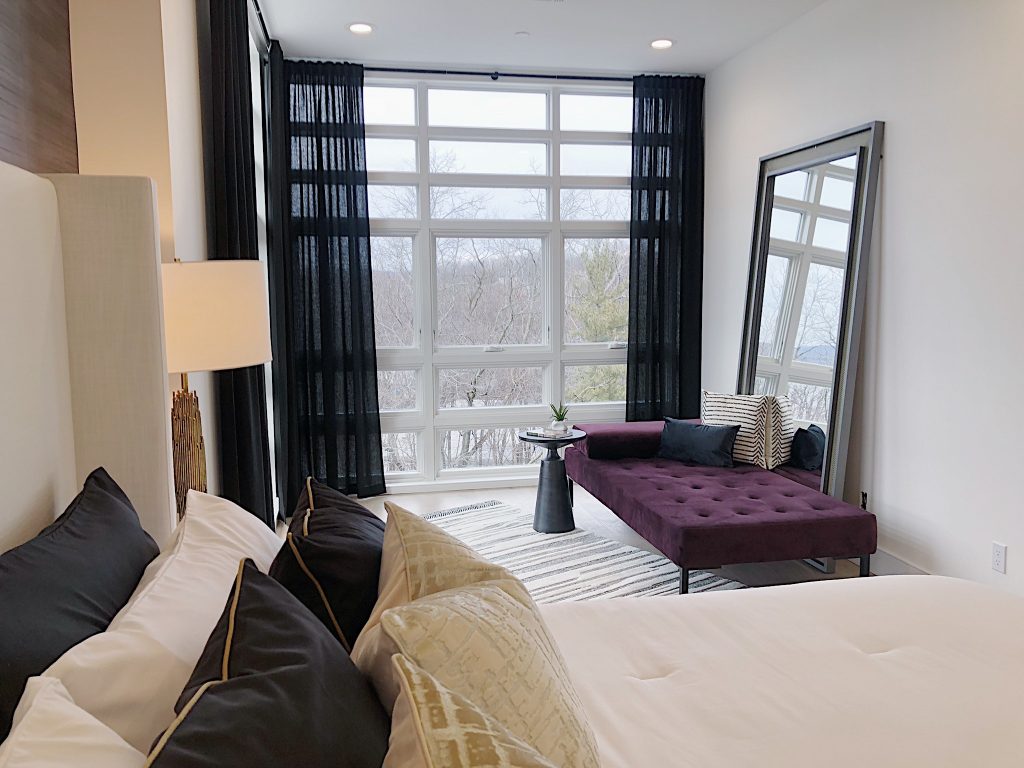 The View Penthouse model Primary Bedroom